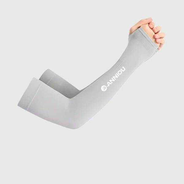 Anniou UPF 50+ Cooling Arm Sleeves - one-size - Gray