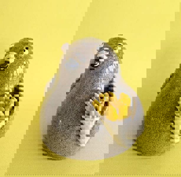 Percy With The Chips – Handmade Pigeon Ornament