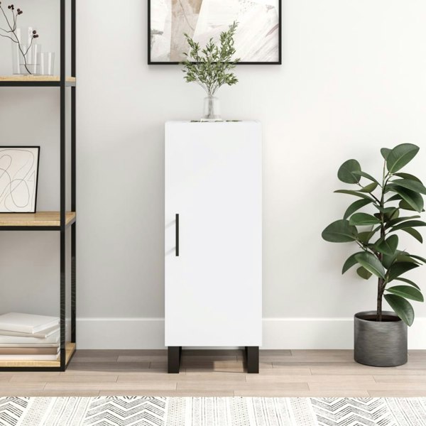 Berkfield Sideboard White 34.5x34x90 cm Engineered Wood