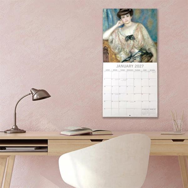 Renoir Calendar 2027, Wall Calendars, Month To View, Art, Gift