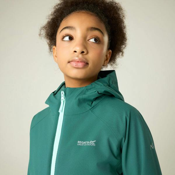 Regatta Childrens/Kids Trekktain 3 in 1 Jacket - Mediterranea/Water Ballet - 