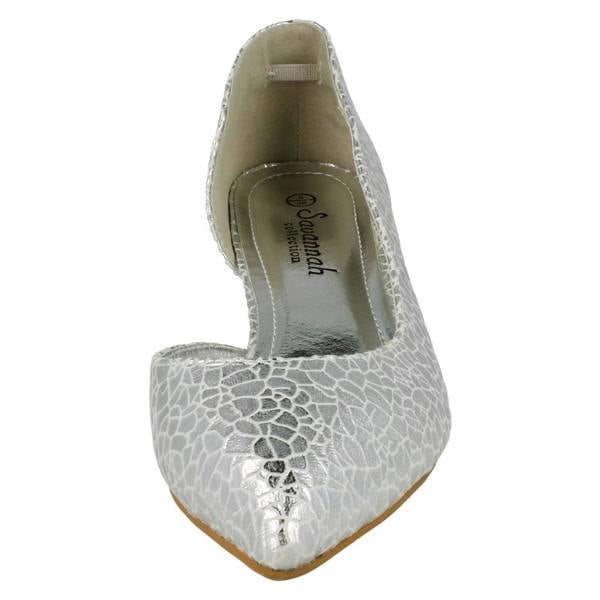 Savannah Ladies Savannah Cut Out Side Kitten Heel