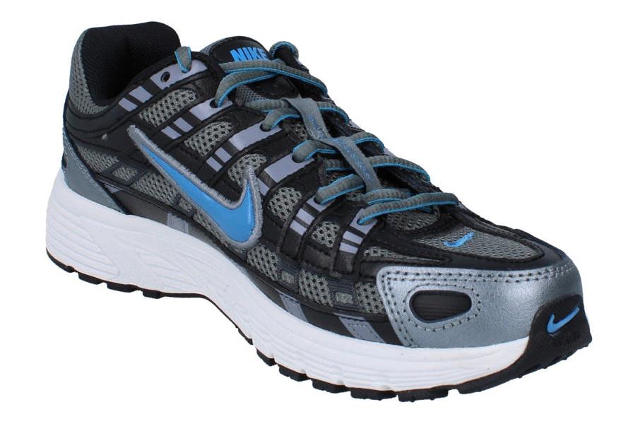 Nike P-6000 Gs Trainers Hv5064 Shoes  015 - Smoke Grey Dutch Blue Black 015 - Photo 3
