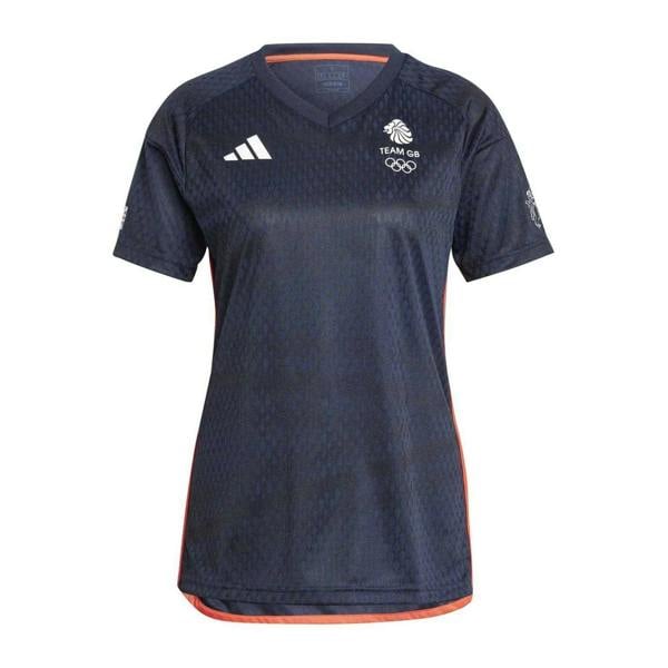 Adidas Womens/Ladies Team GB T-Shirt - Legend Ink - 