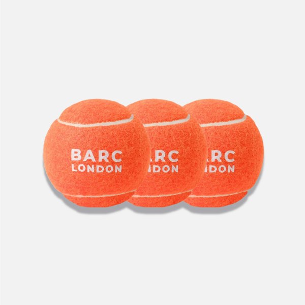 Barc London Bright Orange Dog Ball