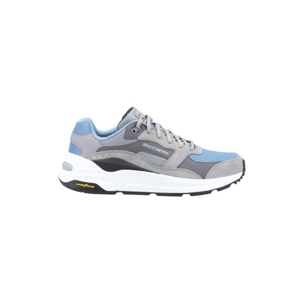 Skechers Global Jogger Men's Trainers in Grey/Blue