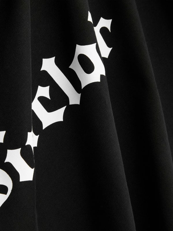 SINCLAIR OLD ENGLISH CROWN LOGO TEE BLACK