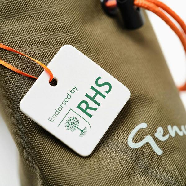 Genus Gardening Twine Pouch RHS Endorsement tag