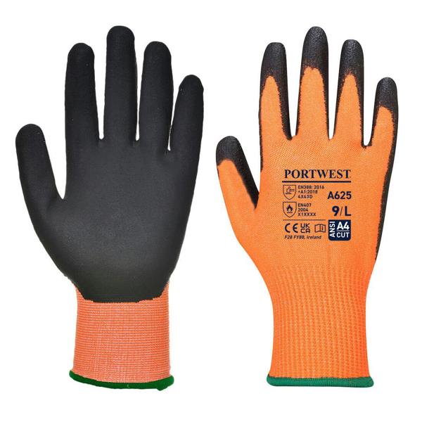 Cut D13 PU Viz-Tex Glove - Hi-Vis Trousers
