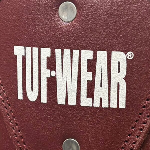 Tuf Wear Leather Angle Bag - Oxblood