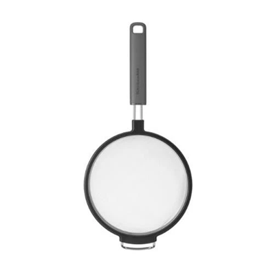 KitchenAid Mesh Sieve, Charcoal Grey, 17cm