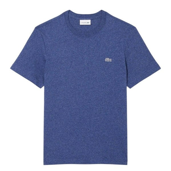 Lacoste Mens Mercerised Cotton T-Shirt - Navy
