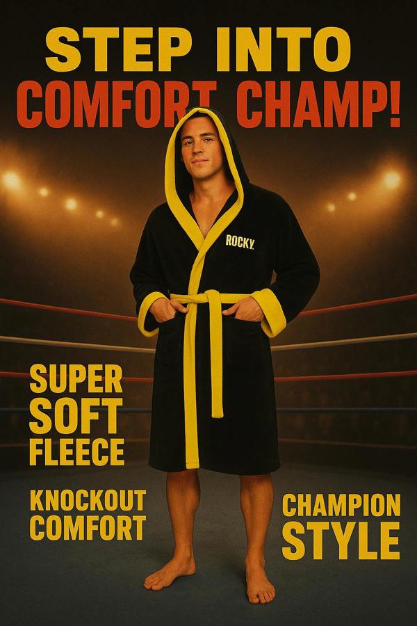Rocky Bathrobe - Groovy 9801