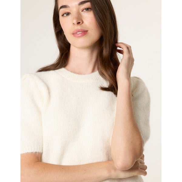 Blue Vanilla Round Neck Knit Jumper