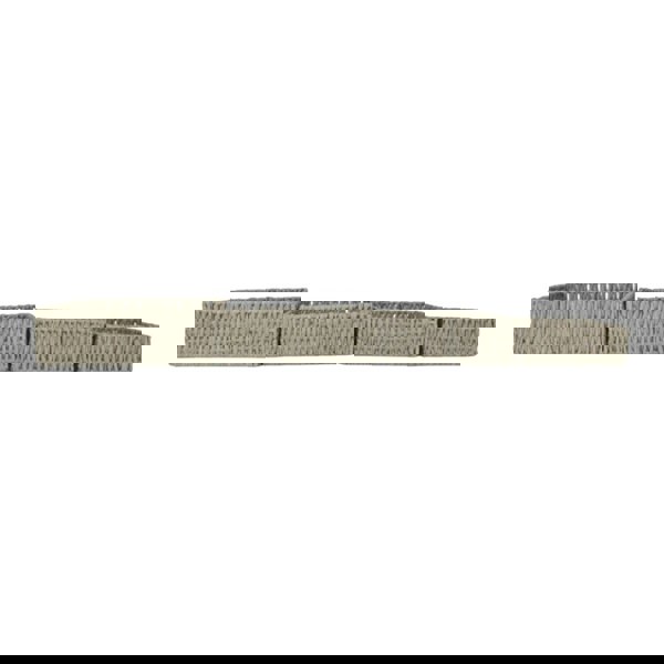 Rectangular Grey Straight-sided Paper Rope Trays