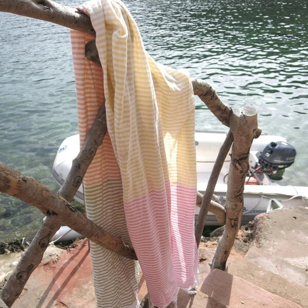 Cotton and Olive Alida Cotton Pack Light Hammam Towel