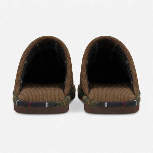 Barbour EVERLEE Mules   in  Dark Brown