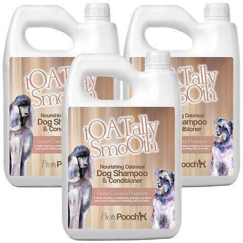 Pretty Pooch tOATally Smooth Oatmeal Dog Shampoo 5L x3