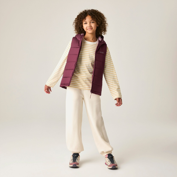 Regatta Kids Lofthouse Body Warmer - Fig/Powder Lilac