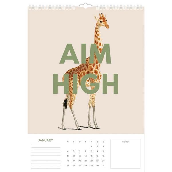 Lyonette A3 Calendar 2027, Wall Calendars, Month To View, Art, Gift