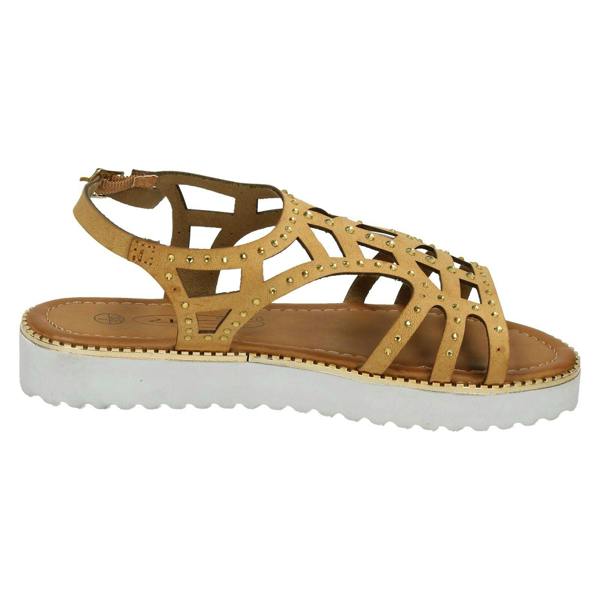 Spot On Girls Spot On Low Cut Out Upper Sandal