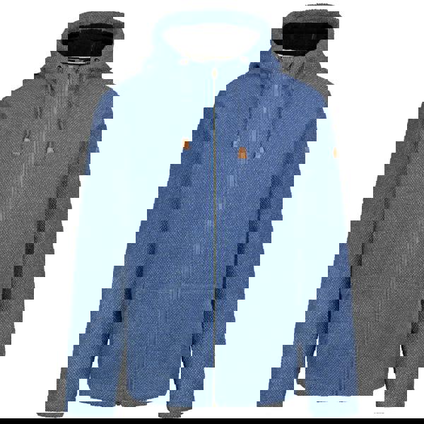 Trespass Mens Colsten Hoodie - Indigo Tone