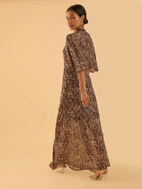 Rose & Nancy Sienna Print Dress