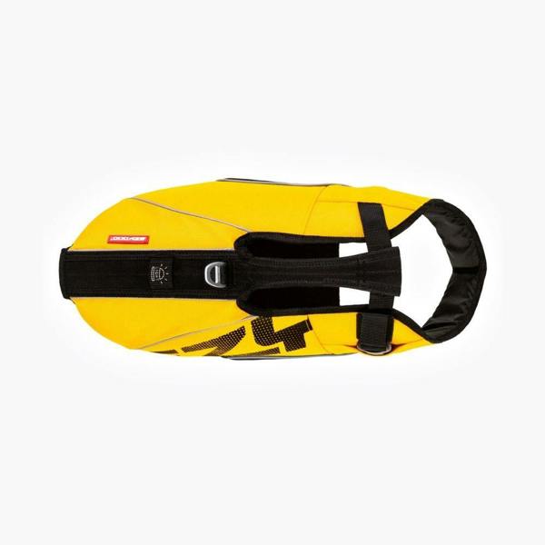EzyDog DFD X2 Boost Dog Life Jacket in Yellow