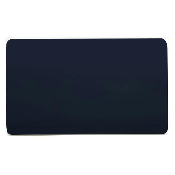 Trendi Switch Double Blanking Plate in Navy Blue