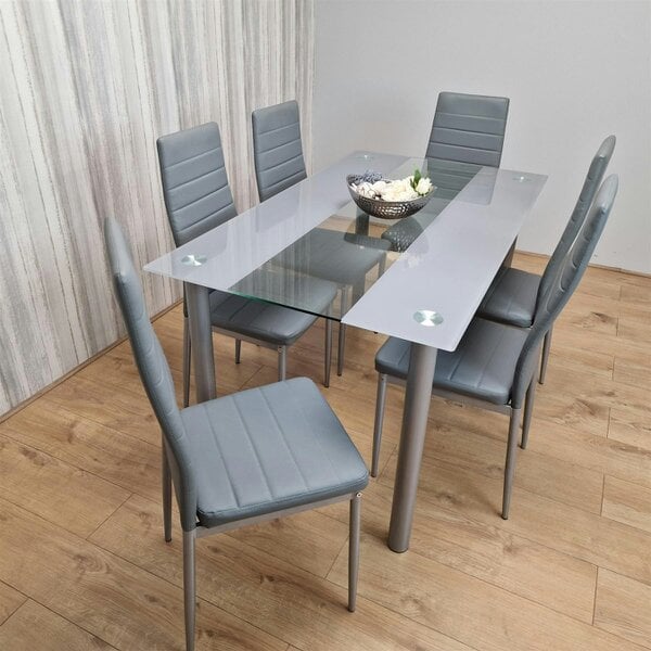 Kosy Koala Dining Table Set with 6 Chairs Dining Room, and Kitchen table set of 6