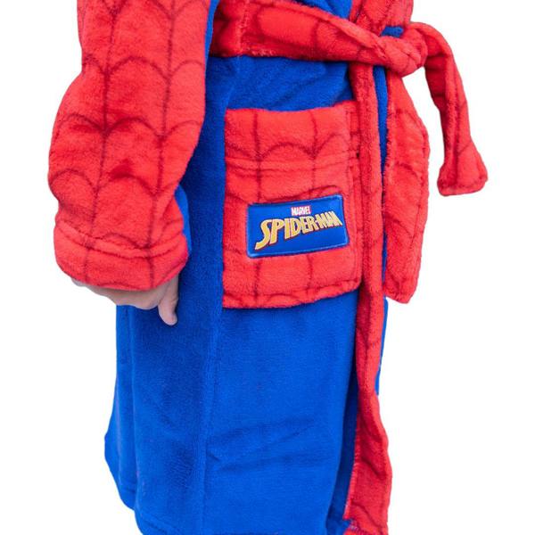 childrens spiderman dressing gown