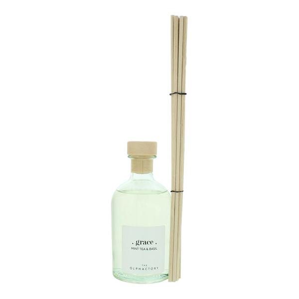 The Olphactory Grace Mint Tea & Basil Reed Diffuser 250ml