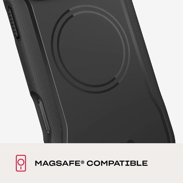 Tech21 Evo Guard Case with MagSafe & Holster for iPhone 17/18 Pro Max 6.9" Black - T21-11671