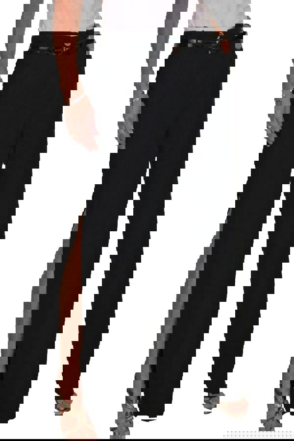 Paulo Due Women's Side Split Wide Leg Occasion Trousers