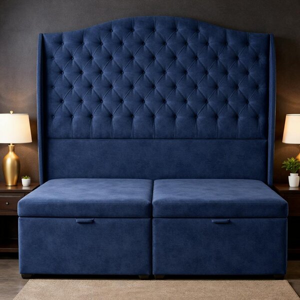 Great British Beds Venice Winged Divan Ottoman Bed