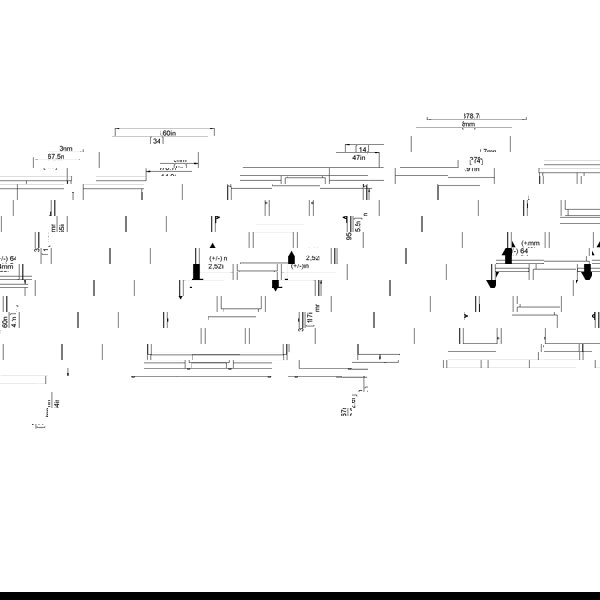 Furniture To Go Naia Sideboard 4 Drawers 2 Doors in Concrete and White High Gloss