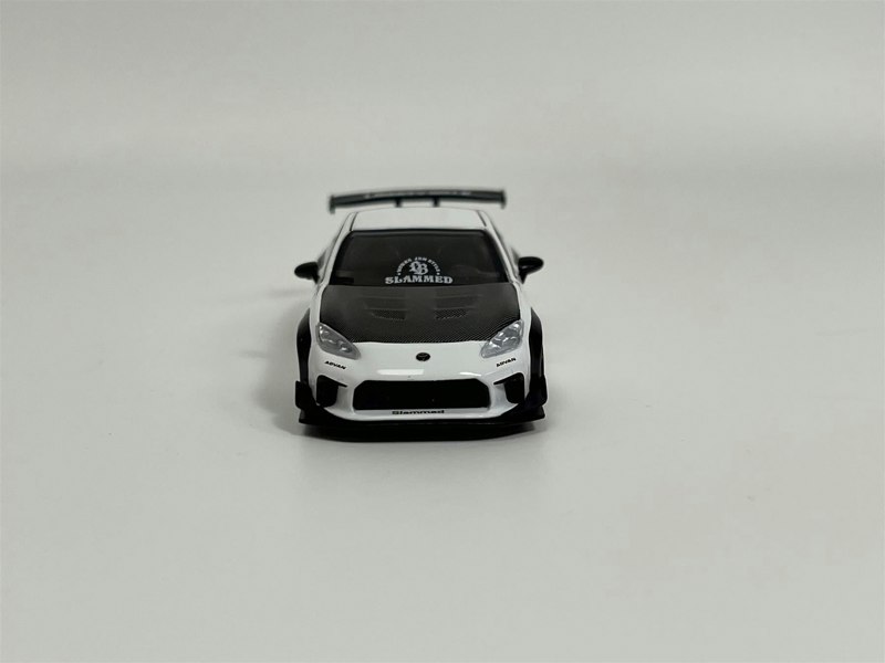 Mini GT Toyota GR86 LB Nation White LHD 1:64 Scale MGT00769L