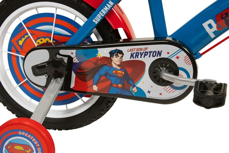 Toimsa Superman 14" Bicycle - Blue