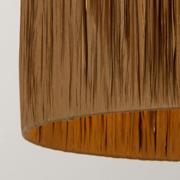 Lighting Collection RAFFIA EASY FIT 35CM SHADE NATURAL
