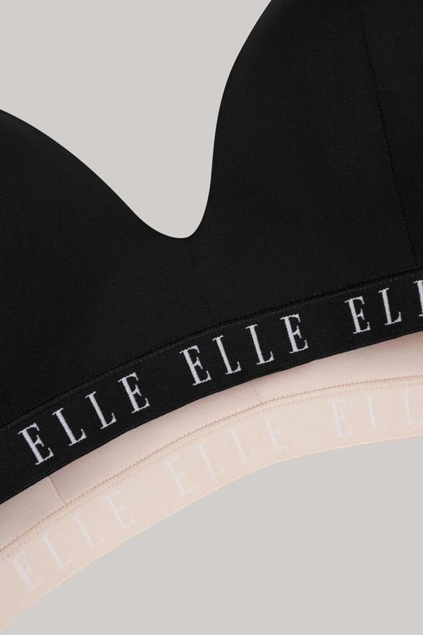 ELLE Multi Pack (2) Padded Smooth Non Wired Bras