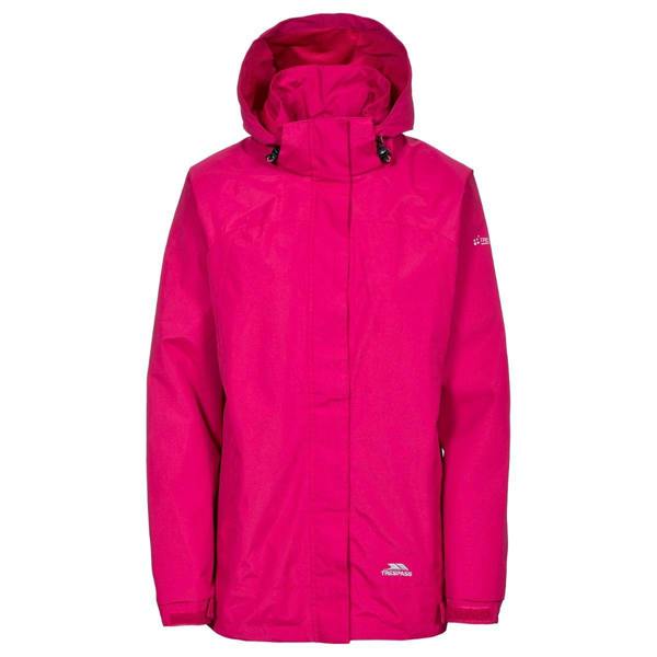 Trespass Womens/Ladies Nasu II Waterproof Jacket - Cerise - 