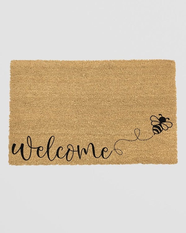 Welcome Bee Doormat