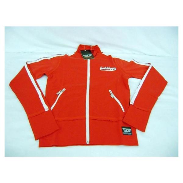 Gold Digga GOLDDIGGA Womens Size 12 Red Tracksuit Jacket with Zip
