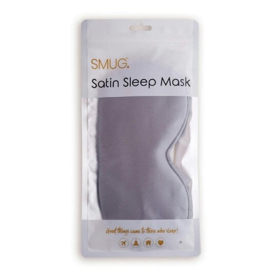 SMUG Satin Sleep Mask - Grey