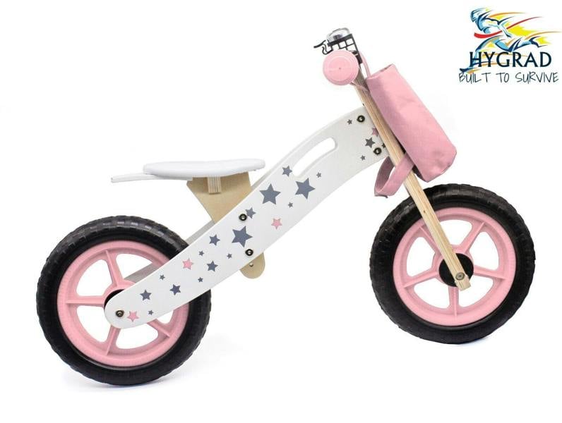 HYGRAD BUILT TO SURVIVE Wooden Balance Bike for Kids with Bell – Lightweight Training Bike | HYGRAD®