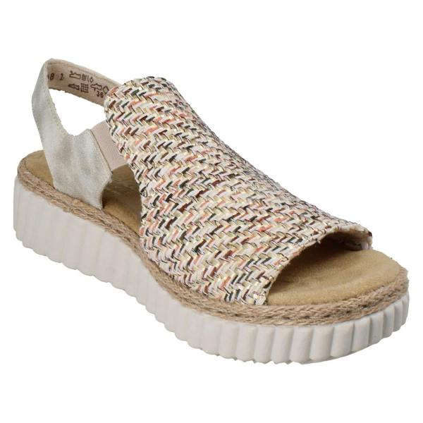 Rieker Ladies Rieker Wedge Sandal 69276