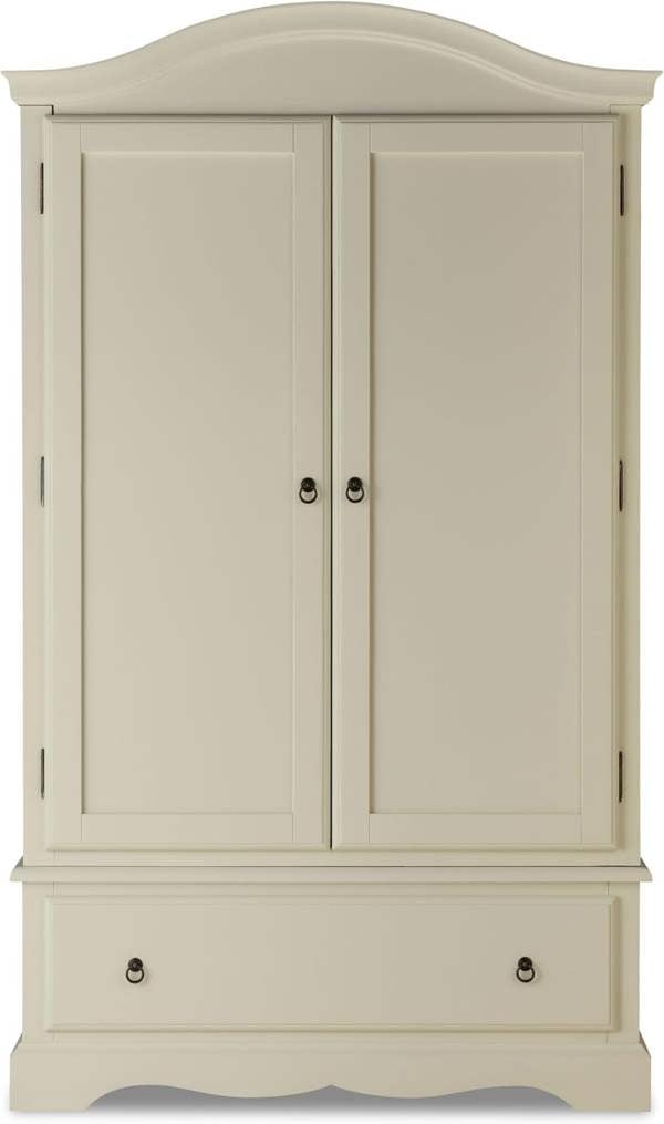 Statement Furniture Romance Double Wardrobe With Drawer. French 2 Door Wardrobe