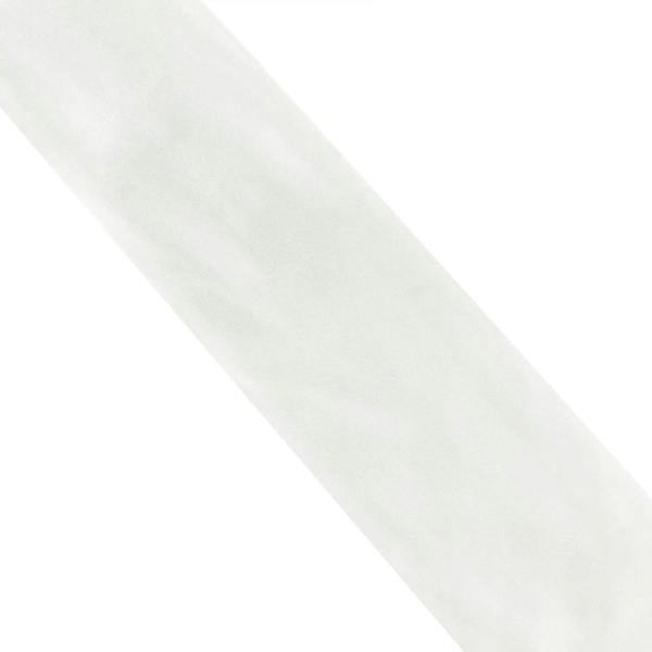 Dunhill mulberry silk satin tie in an ivory white tone