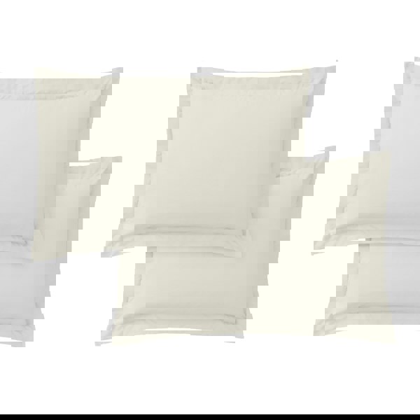 Bianca 200 Thread Count Cotton Percale Oxford Pillowcase Pair