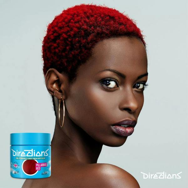 Directions 4 x La Riche Directions Semi-Permanent Hair Color 100ml Tubs - Pillarbox Red